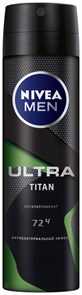 Дезодорант мужской Nivea ULTRA TITAN спрей 150 мл