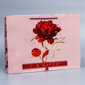 Пакет ламинированный «Яркая весна», L 28 × 38 × 9 см