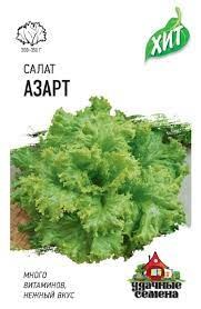 Семена Салат Азарт листовой ХИТ 0,5гр (Гавриш)