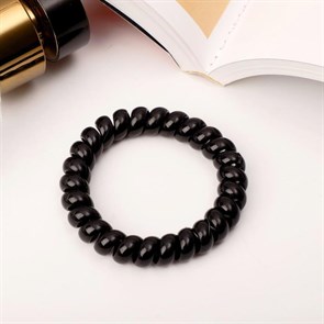 Резинка для волос пружинка 5 см цвет черный 1145952