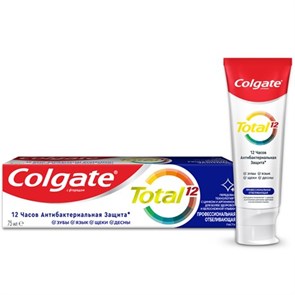 Зубная паста Colgate Total Профессионально отбеливающая 75 мл