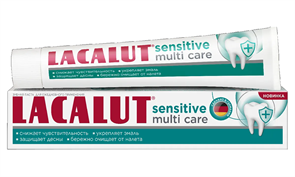 Зубная паста Lacalut Sensitive multi care 60 г