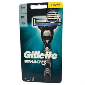 Станок для бритья Gillette MACH 3 +1 сменная кассета