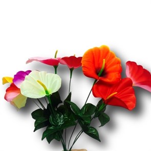Цветы искусственные Калла 001-181 30 см 1 шт Микс
