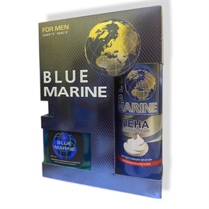 Подарочный набор мужской BLUE MARINE п/бр+лосьон/бритья