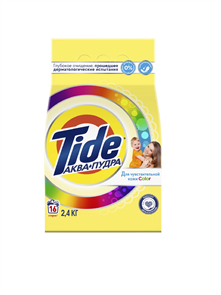 Порошок стиральный для детского белья Tide автомт Color 2,4 кг