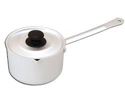 Кастрюля 1,0л с  ручкой алюмин.