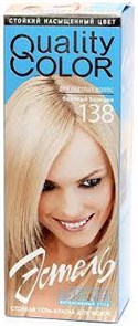 Краска для волос Эстель Quality Color 138 Бежевый блондин