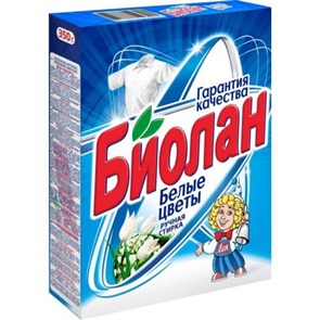 Порошок стиральный Биолан для ручной стирки 350 г