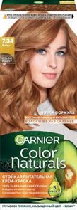 Краска для волос Garnier Color Naturals 7.34 Янтарь
