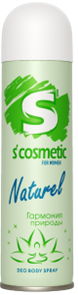 Дезодорант женский S’cosmetic Naturel 145 мл