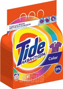 Порошок стиральный Tide автомат Колор 1,5 кг