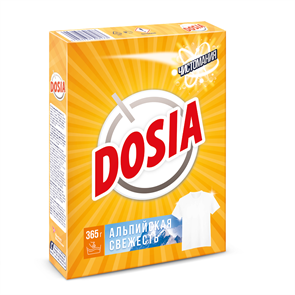 Порошок стиральный Dosia для ручной стирки 365 г