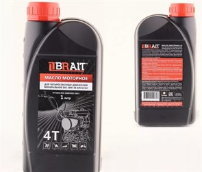 Масло для 4-х тактных двигателей BRAIT 946мл