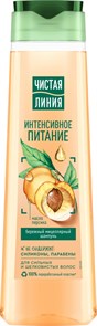 Шампунь для волос Чистая линия Мицелярный Интенсивное питание с маслом персика 400 мл