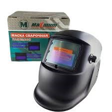 Сварочная маска "хамелеон", автоматическая, "MAXIMUM" MX 14675 (в коробке)