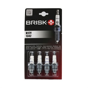 Свеча зажигания АВТО BRISK N17Y 1342 1 шт