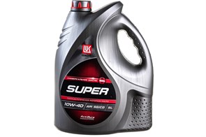 Масло моторное полусинтетика 10W-40 5л LUKOIL SUPER