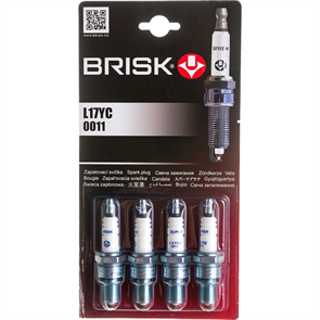 Свеча зажигания АВТО БРИСК L17YC 0011 1 шт