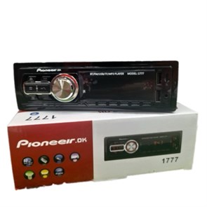 Автомагнитола Pioneer ok LED-1777 2USB BT,TF,FM,ISO,2RCA