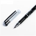 Ручка гелевая со стираемыми чернилами 0,5 мм черная арт 2679777 - фото 2769317
