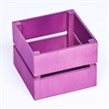 Ящик реечный № 5 фиолетовый, 11 х 11,5 х 9 см - фото 2781766