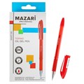Ручка шариковая 0,7мм 5701-72 Mazari Torino чернила красные - фото 2785728