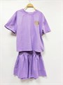 Костюм женский (футболка+шорты) FASION STYLE - фото 3740039